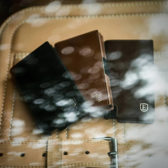 Ekster Parliament Fortuna Cognac RFID Leather Wallet SEALED (MSRP $175) - Picture 6 of 7